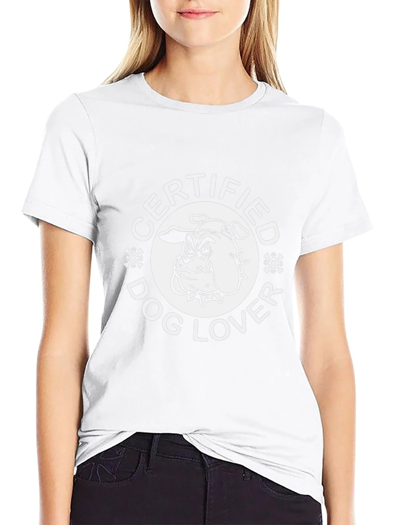 Certified Dog Lover Black T-Shirt