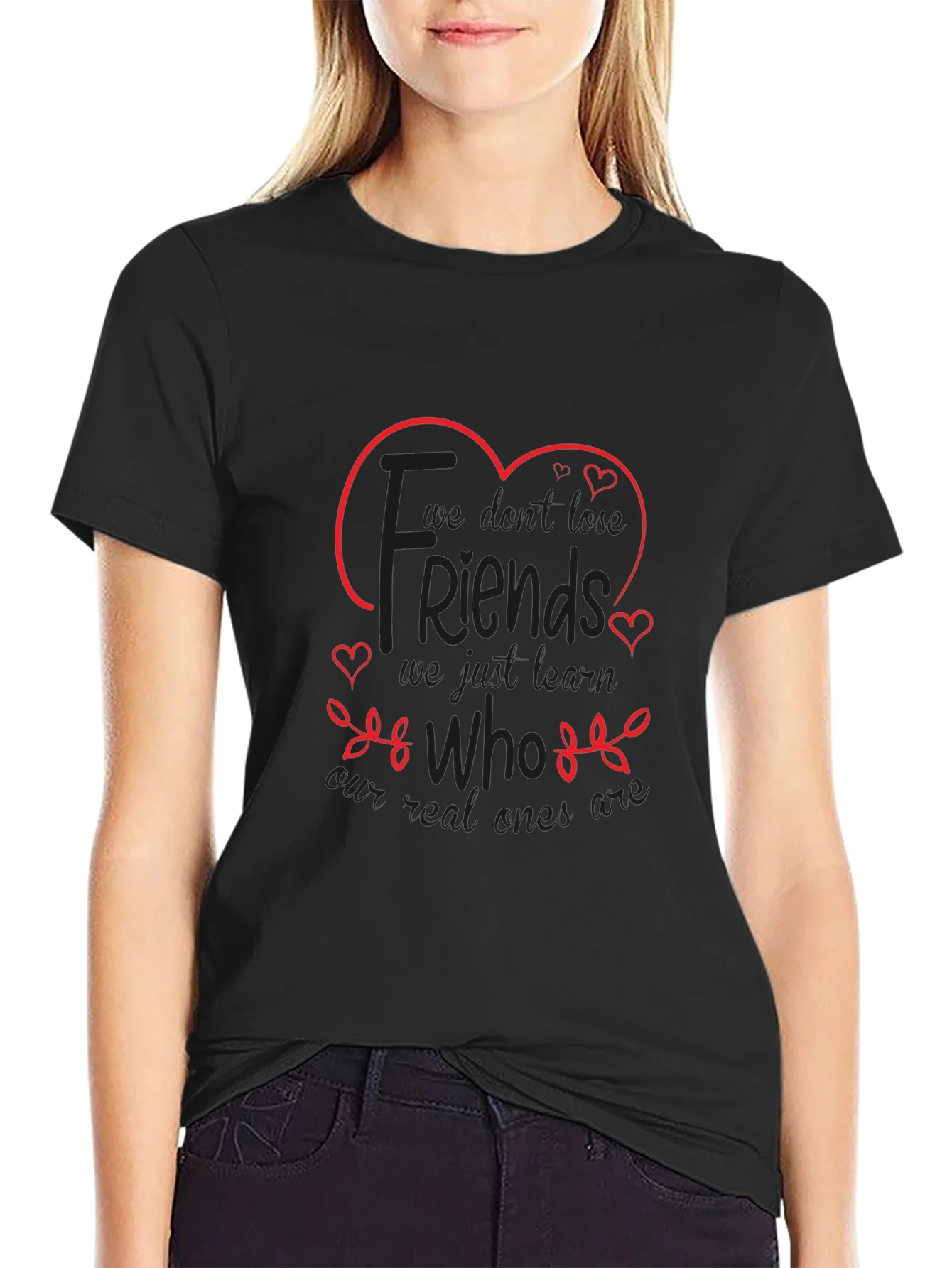 Friendship Heart Graphic T-Shirt