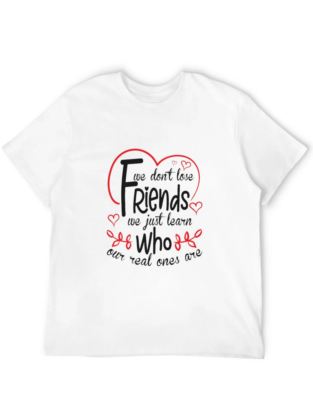 Friendship Heart Graphic T-Shirt