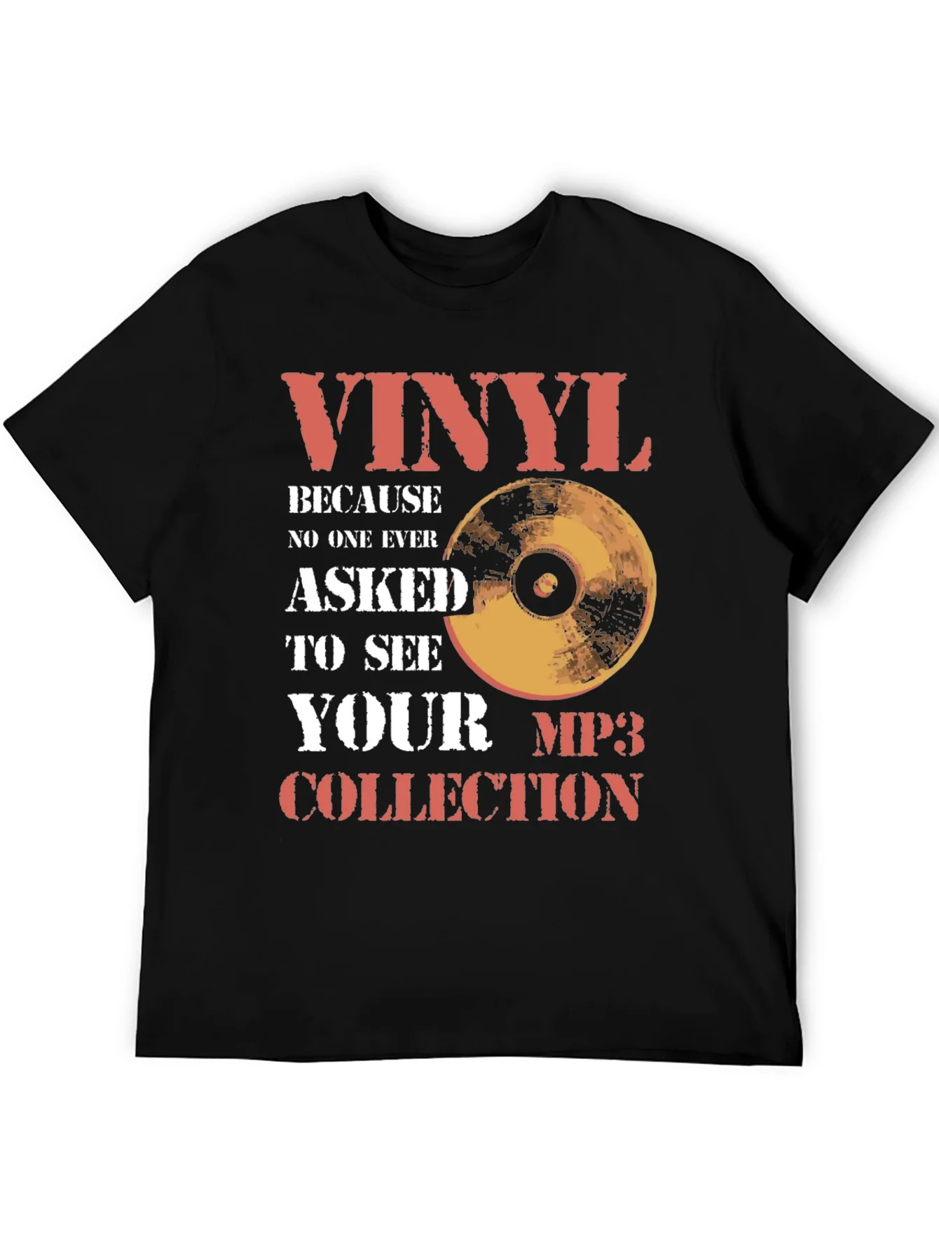 Vinyl Records T-Shirt: Retro Music Lover Tee