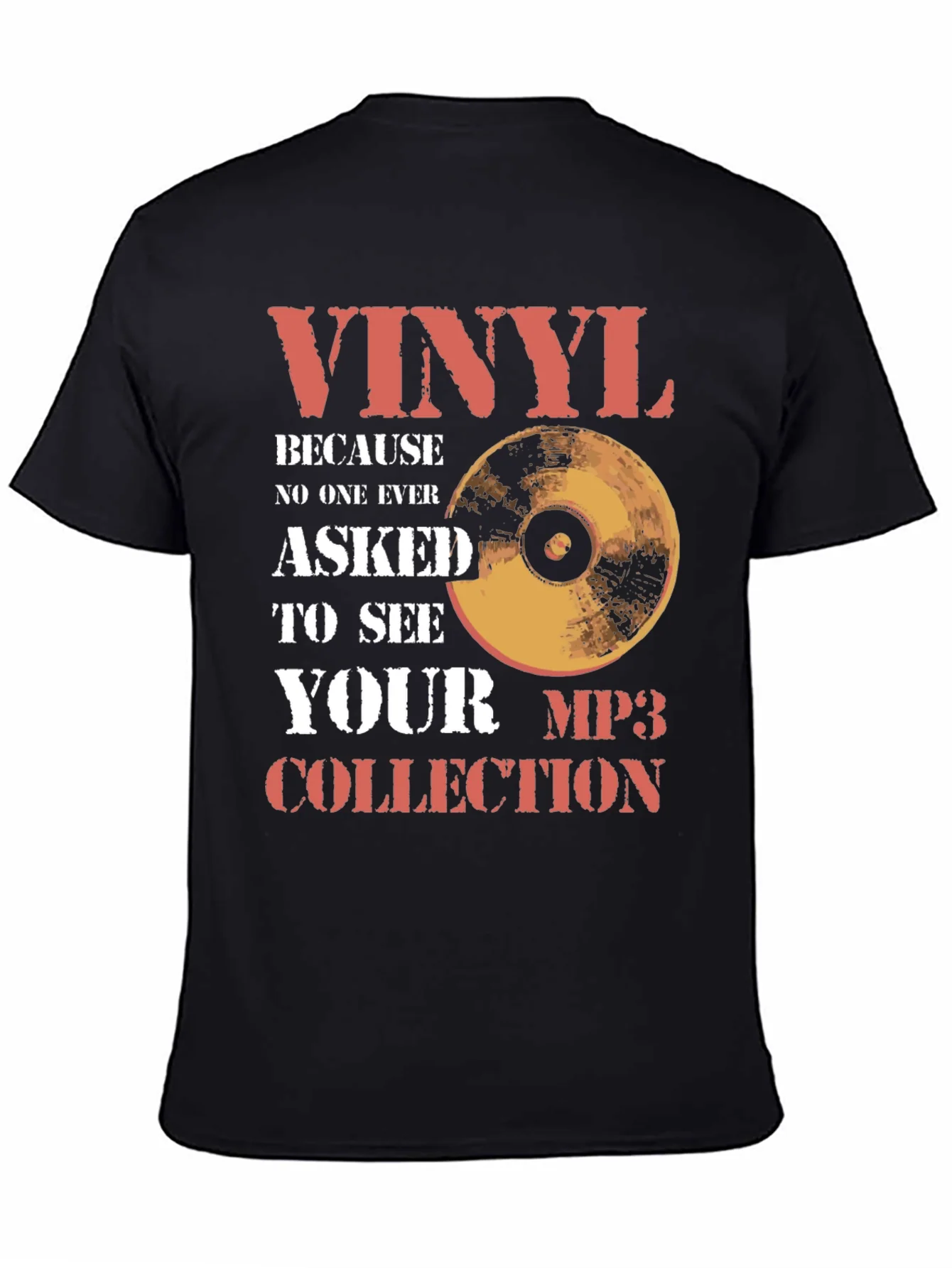 Vinyl Records T-Shirt: Retro Music Lover Tee