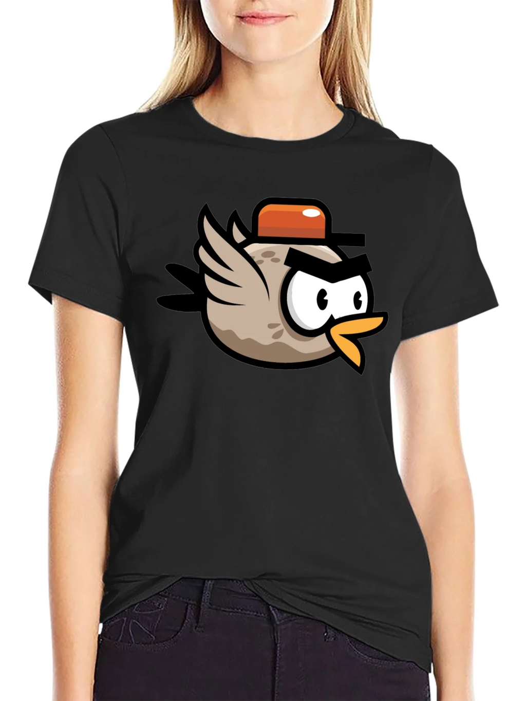 Funny Bird Cartoon T-Shirt