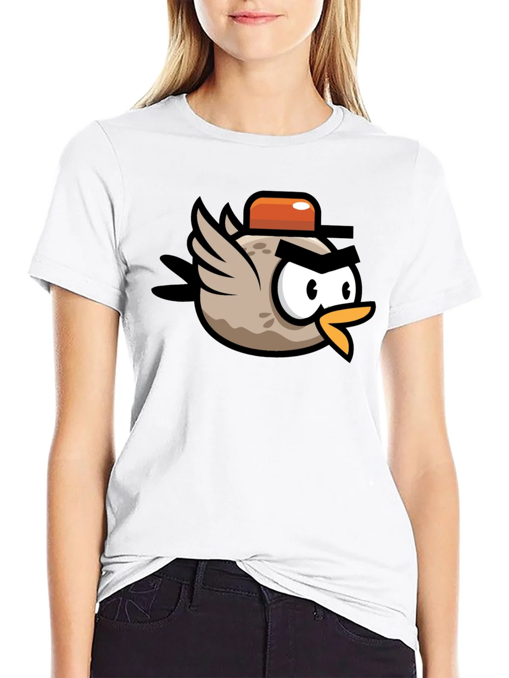 Funny Bird Cartoon T-Shirt