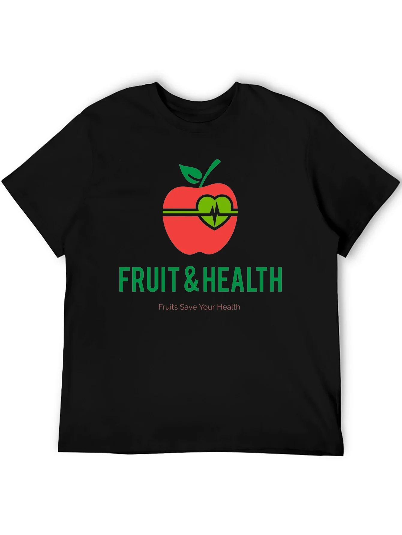 Fruit & Health Graphic T-Shirt - Eat Healthy!