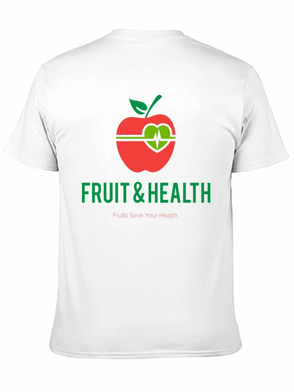 Fruit & Health Graphic T-Shirt - Eat Healthy!