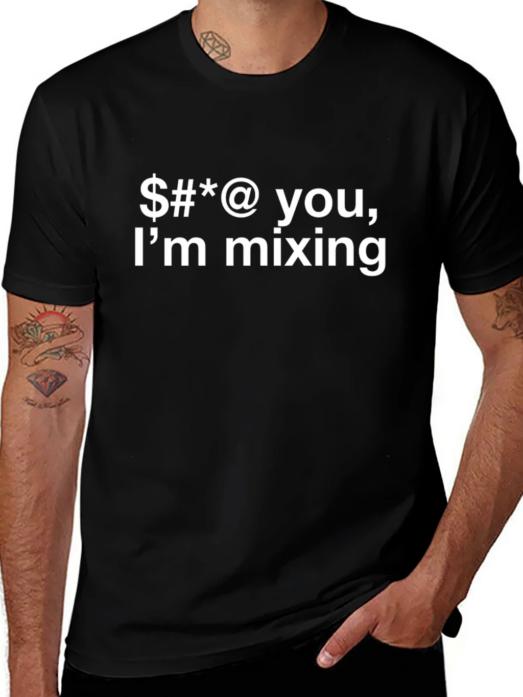 Funny Mixing T-Shirt - Graphic Tee