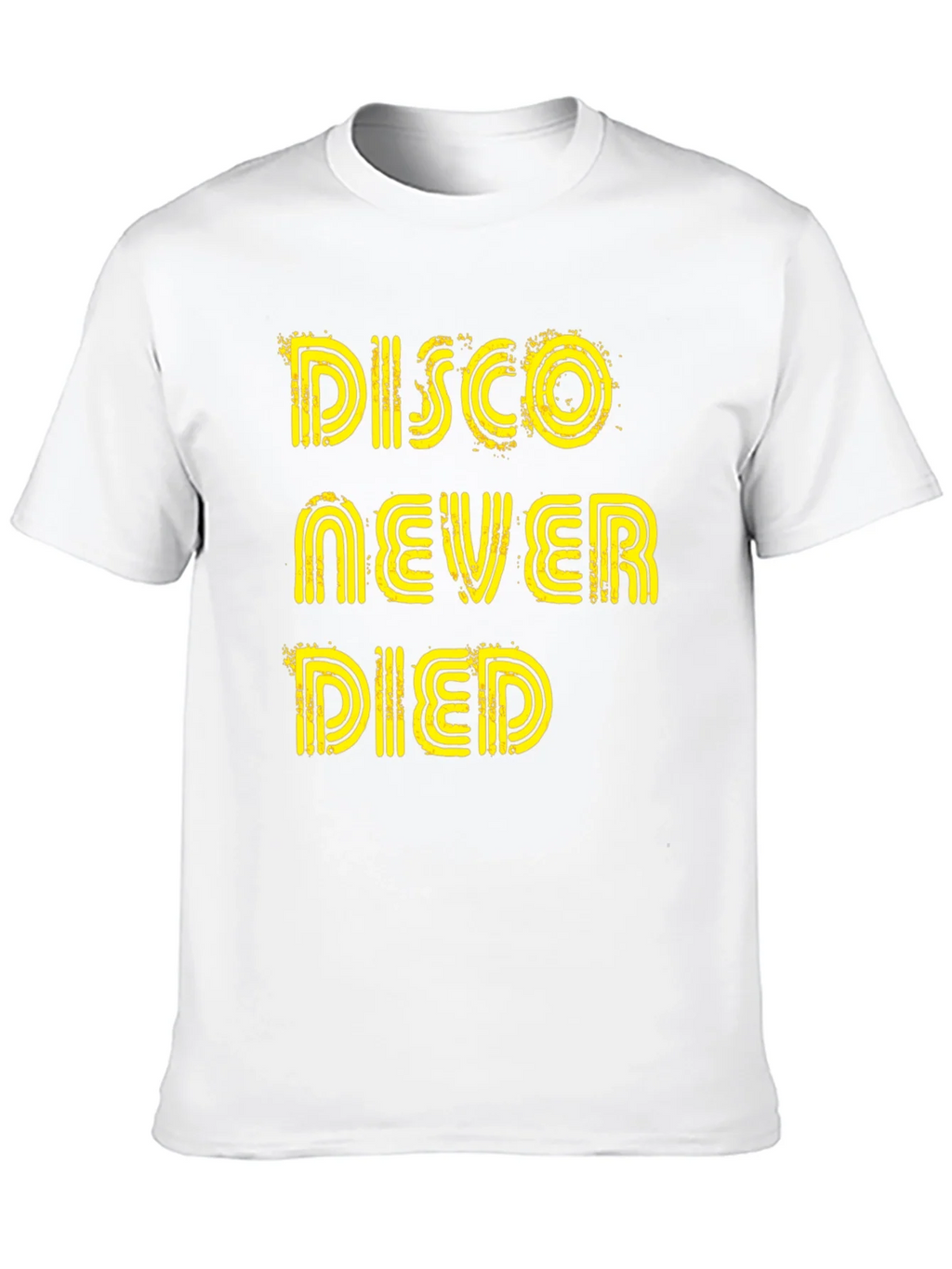 Disco Never Died Graphic Tee - Black