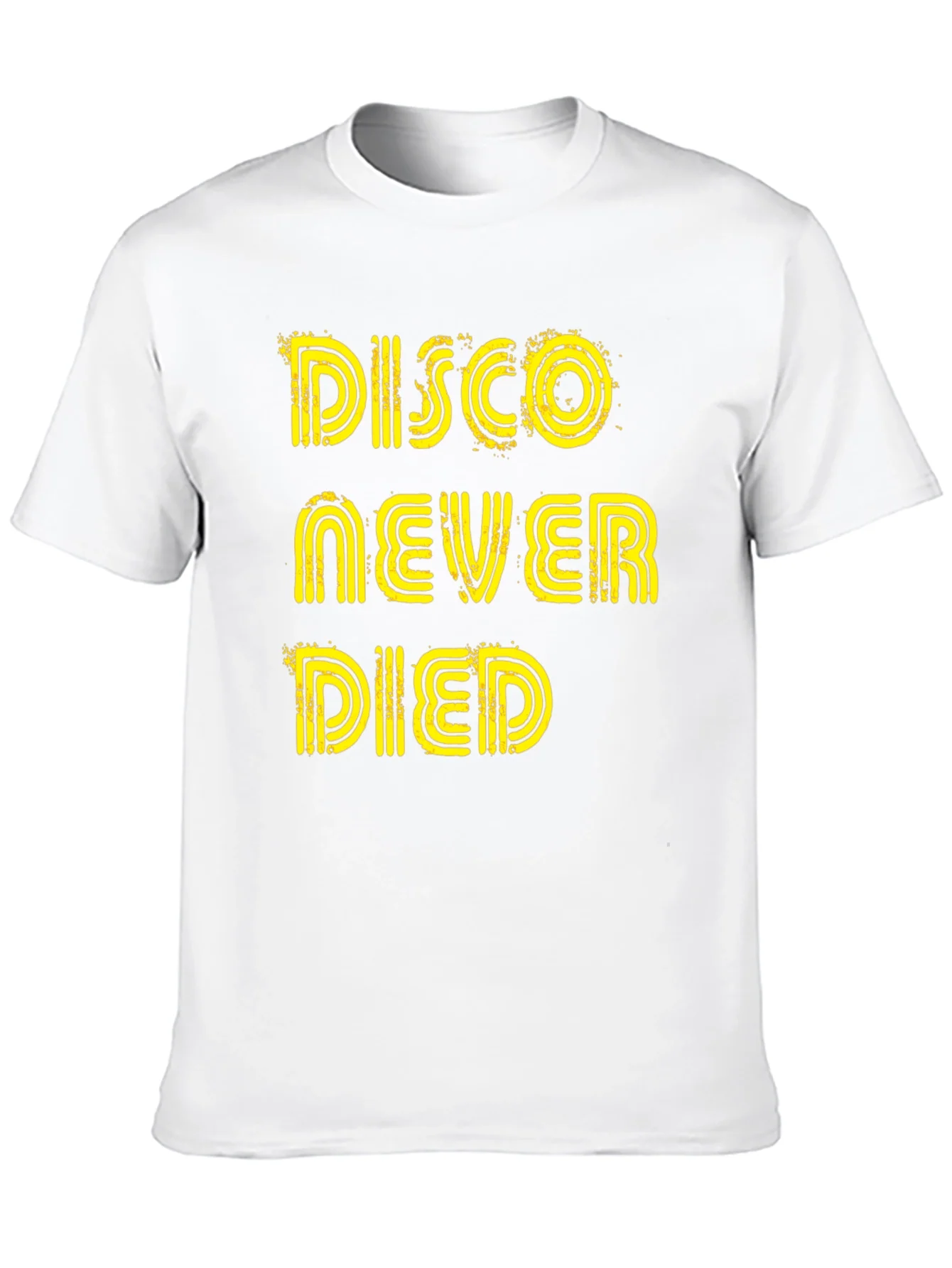 Disco Never Died Graphic Tee - Black