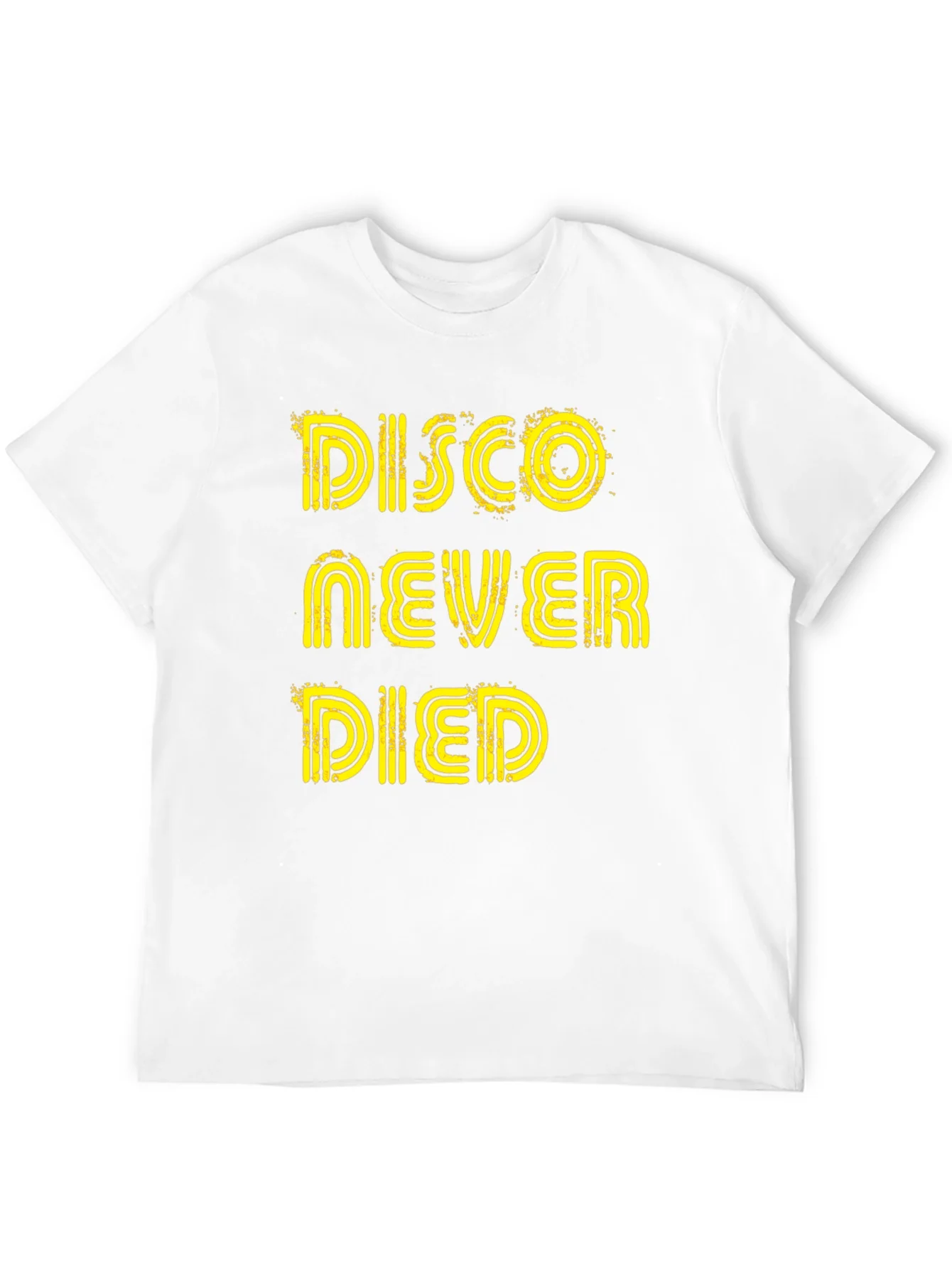 Disco Never Died Graphic Tee - Black