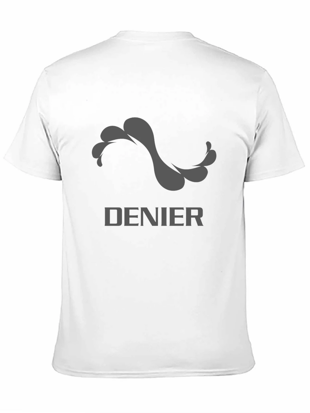 Denier Graphic Tee - Stylish Mens Black T-Shirt