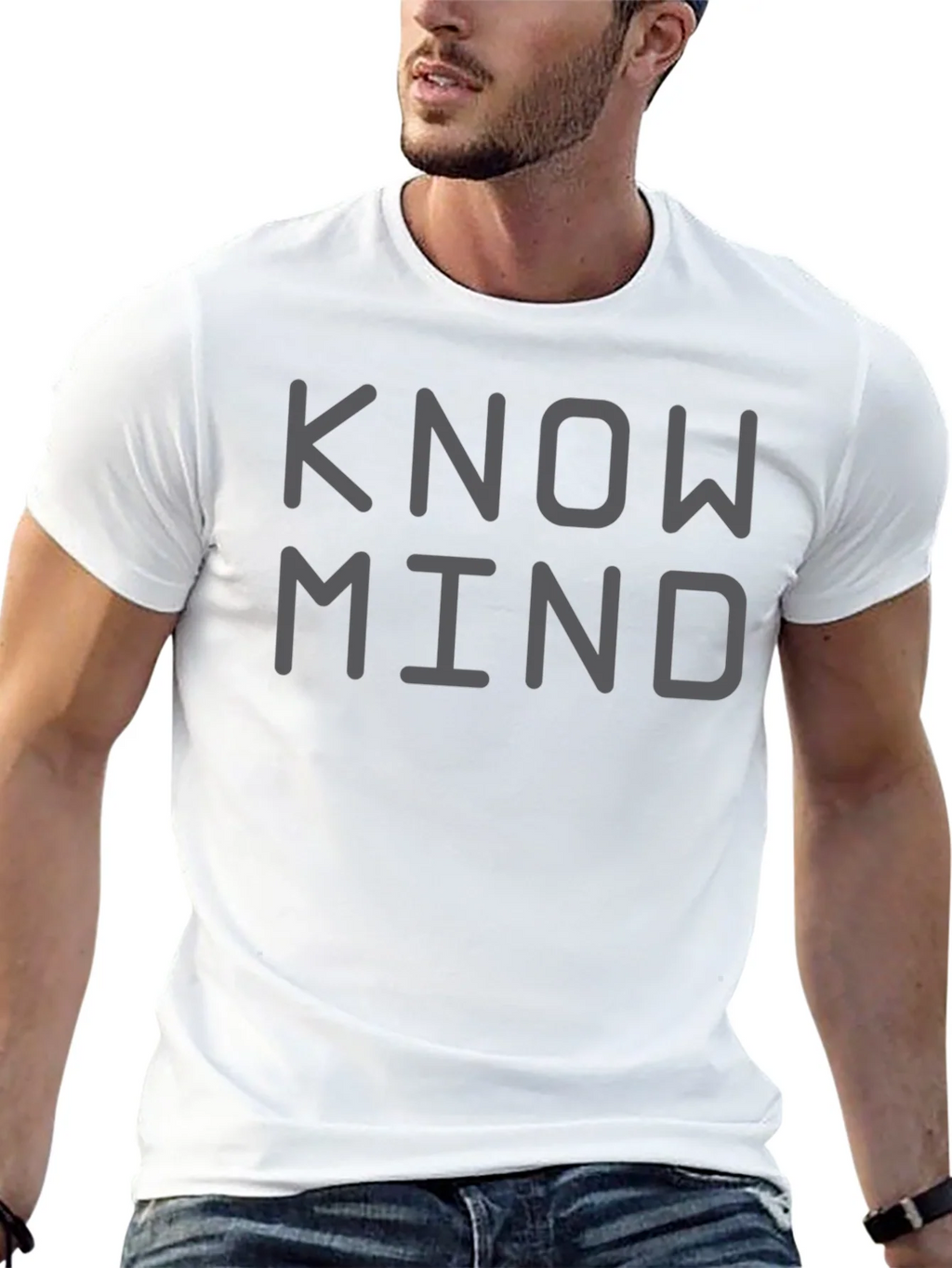 Know Mind Graphic Tee - Stylish Comfort