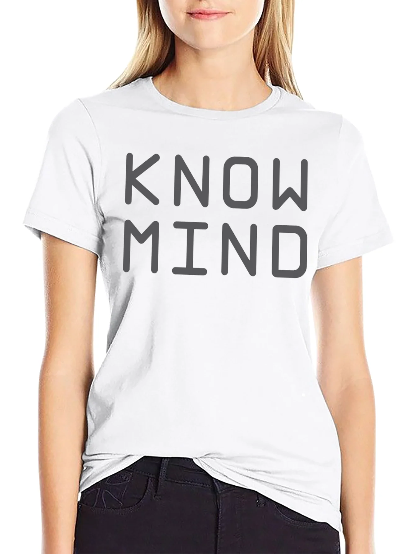 Know Mind Graphic Tee - Stylish Comfort
