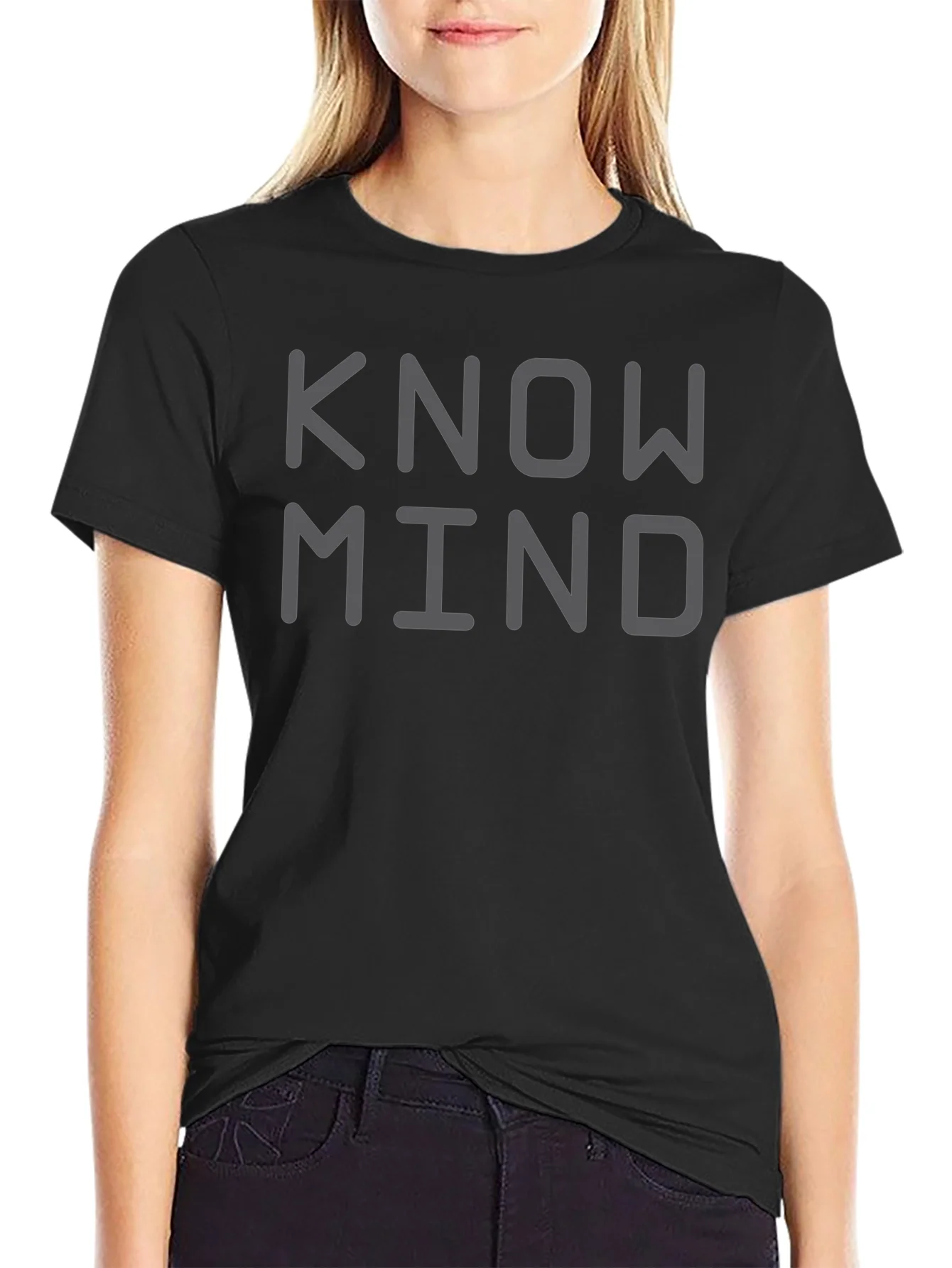 Know Mind Graphic Tee - Stylish Comfort