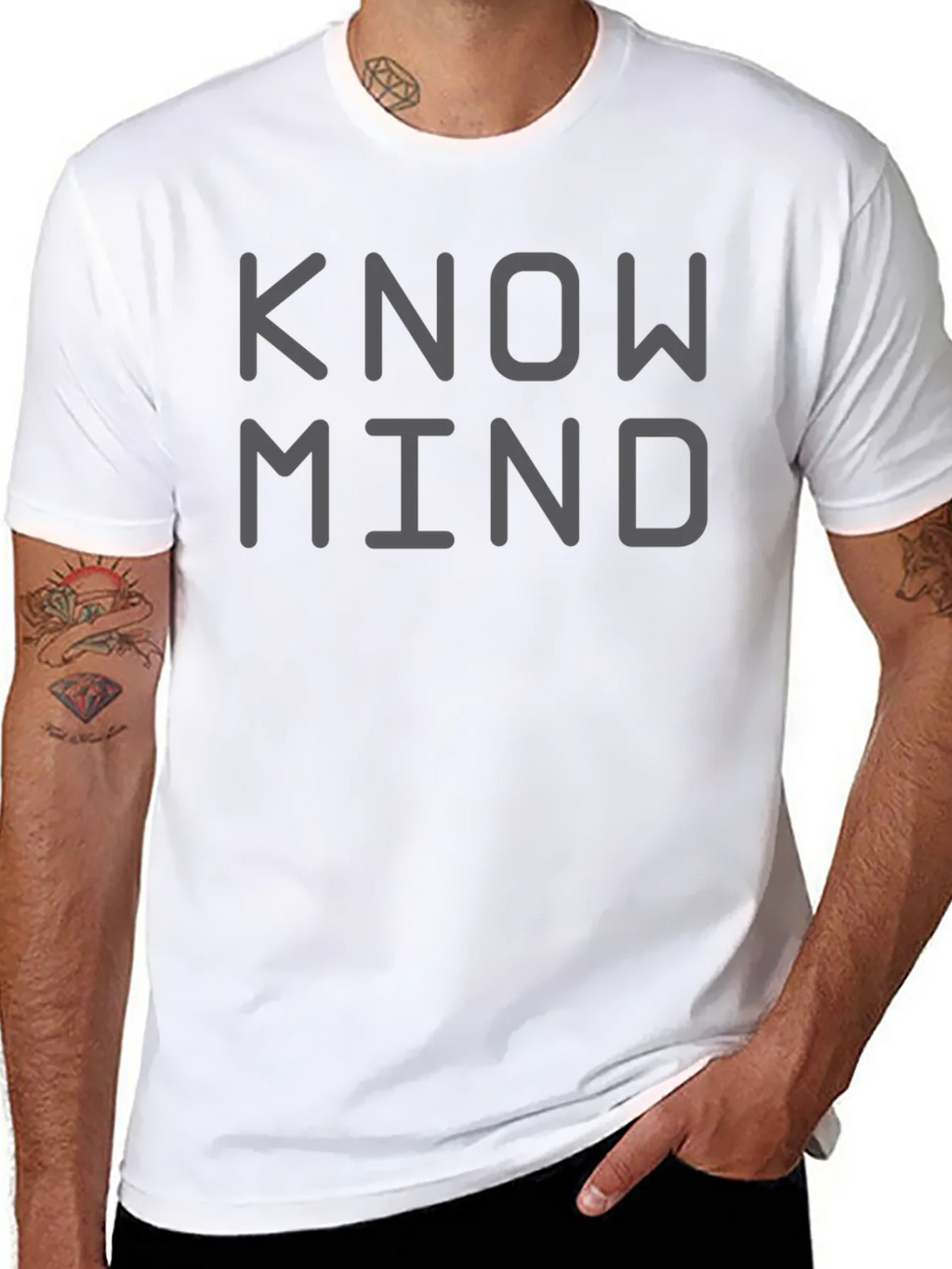 Know Mind Graphic Tee - Stylish Comfort