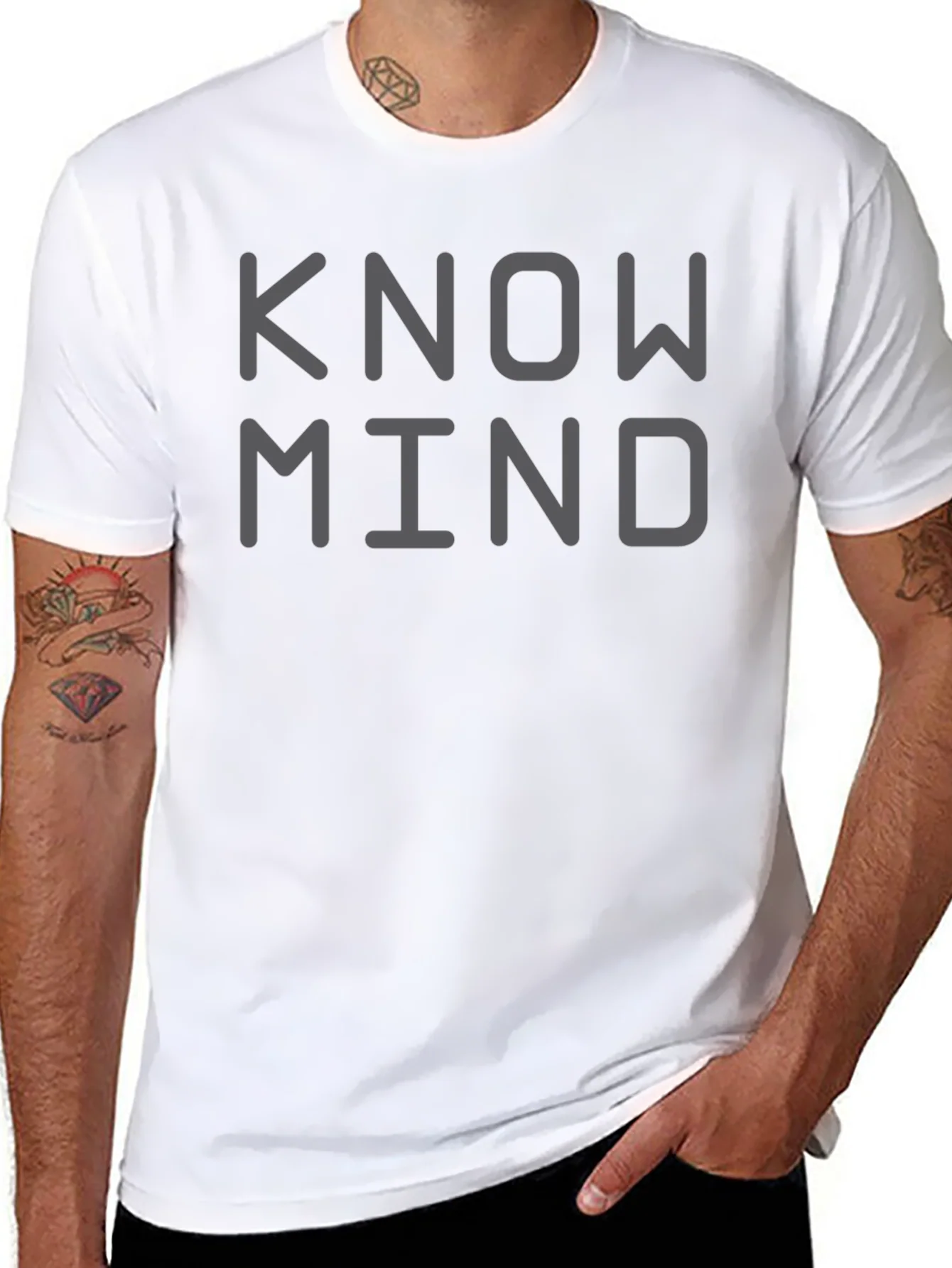 Know Mind Graphic Tee - Stylish Comfort