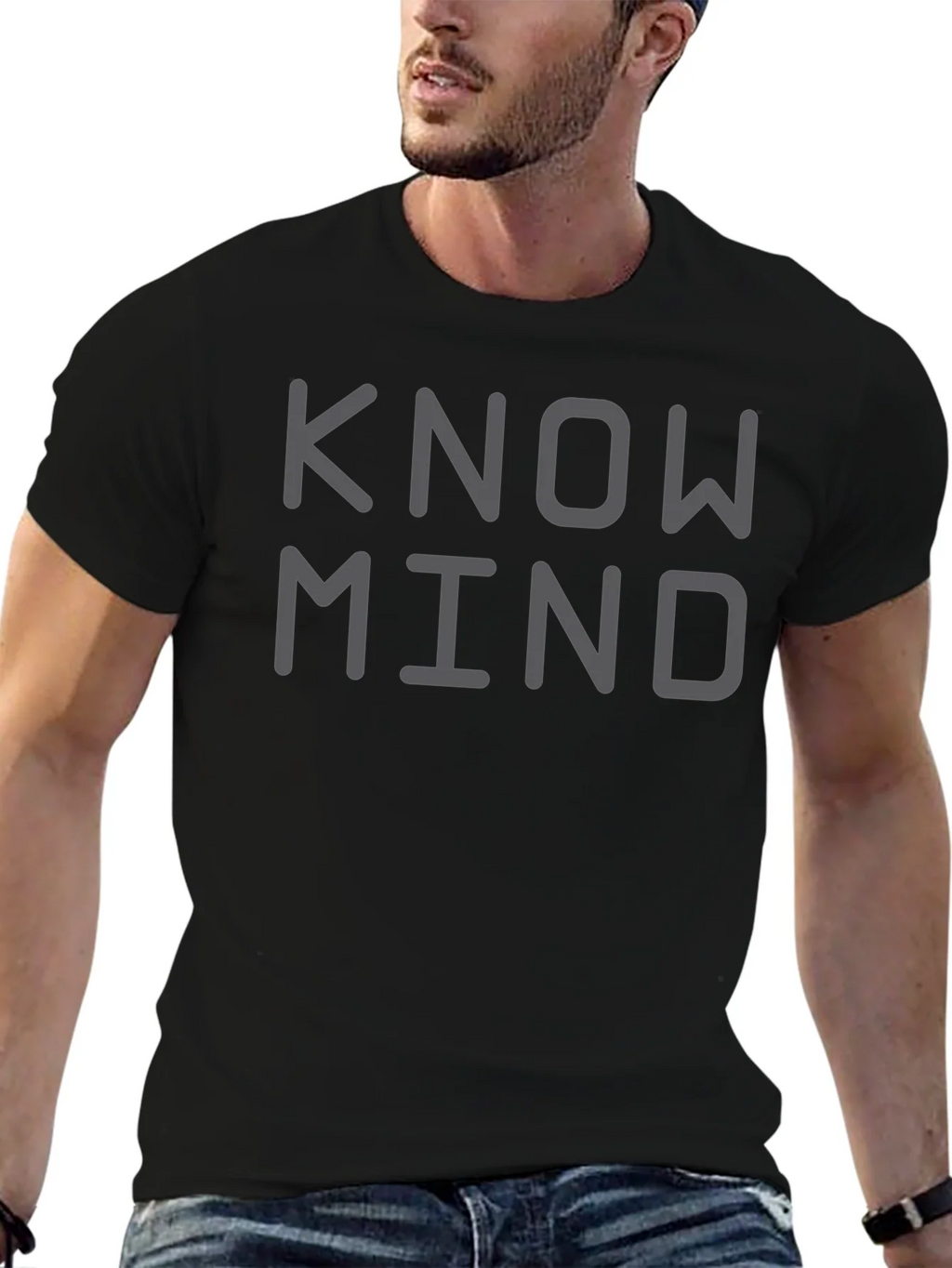 Know Mind Graphic Tee - Stylish Comfort
