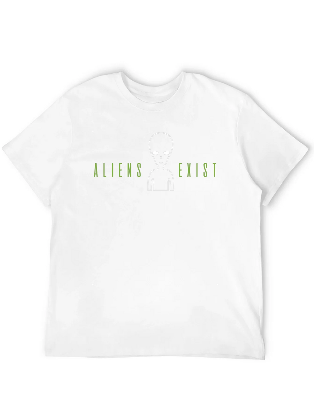Aliens Exist Graphic T-Shirt - Black