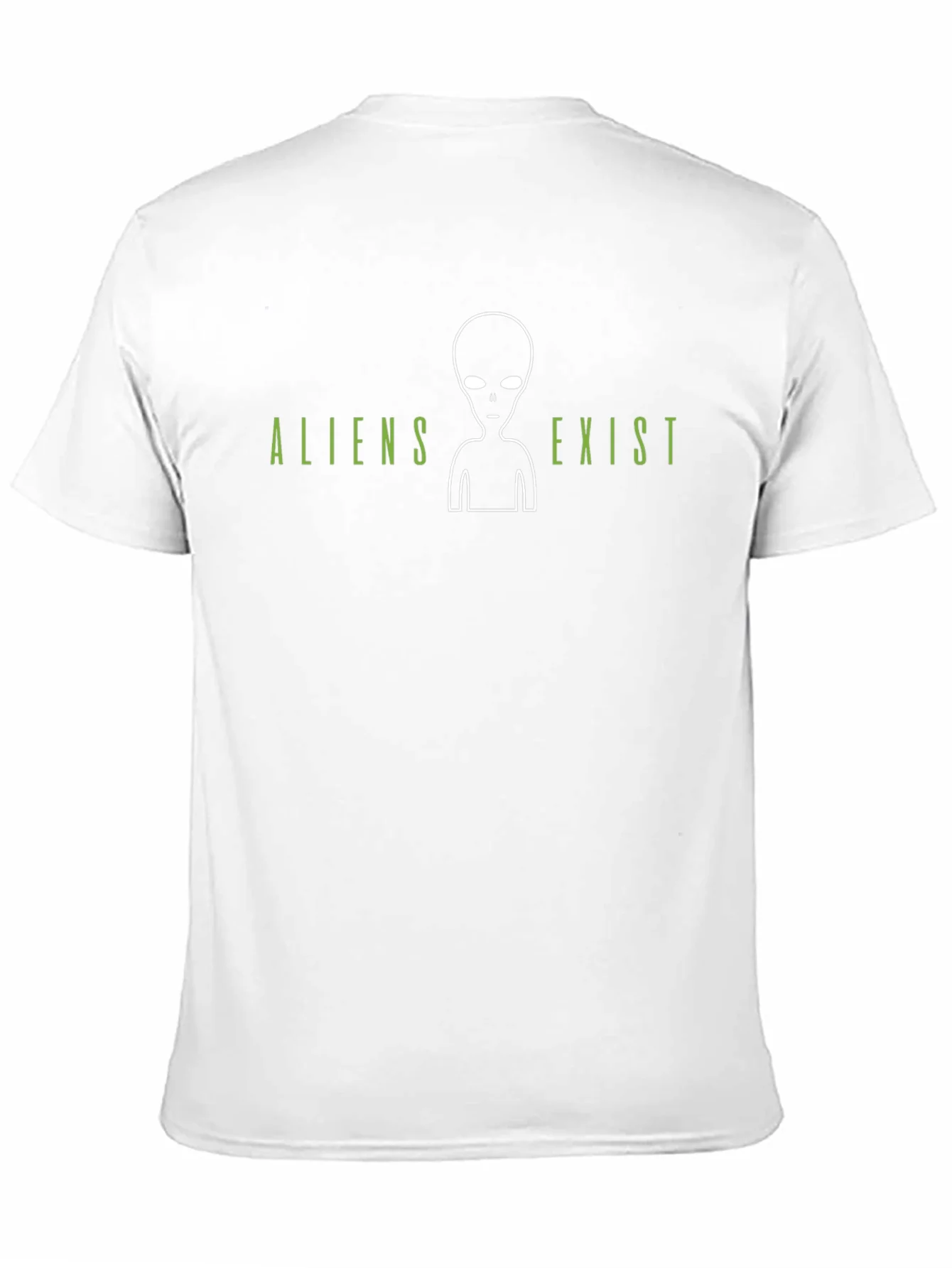 Aliens Exist Graphic T-Shirt - Black