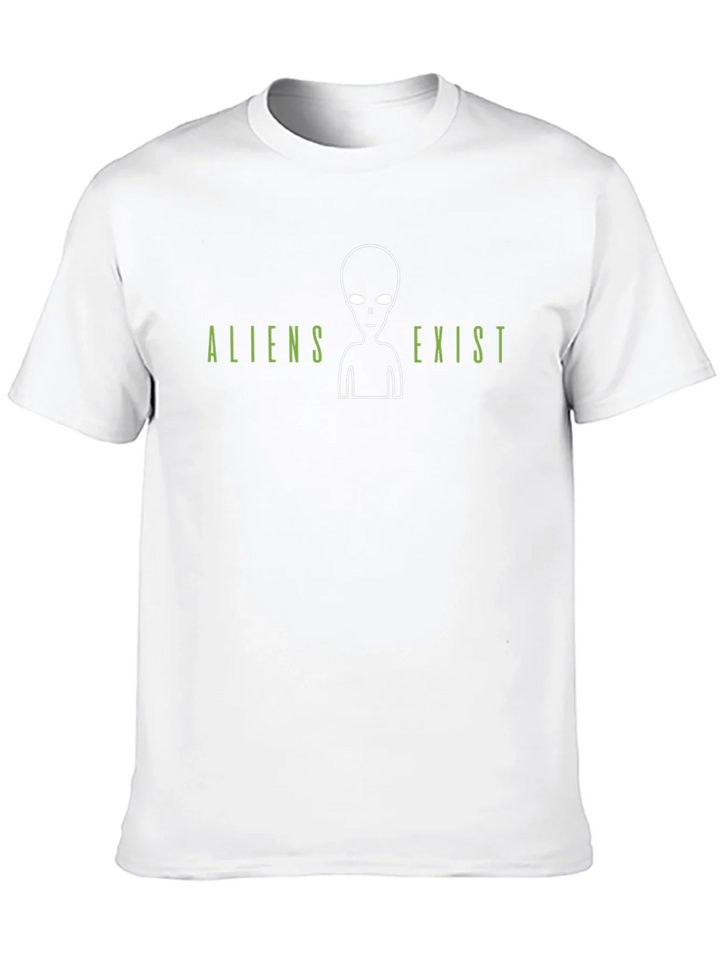 Aliens Exist Graphic T-Shirt - Black