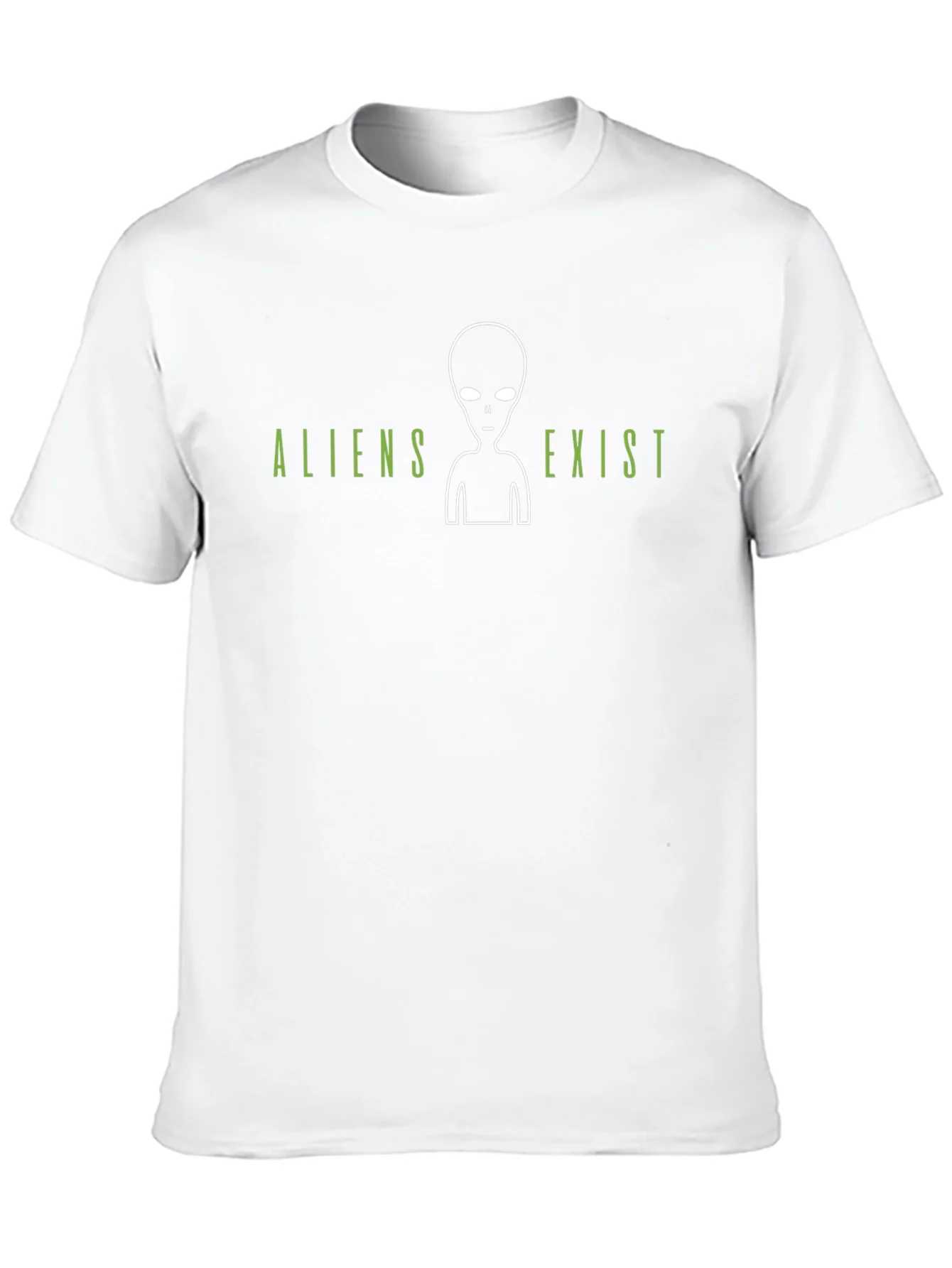 Aliens Exist Graphic T-Shirt - Black